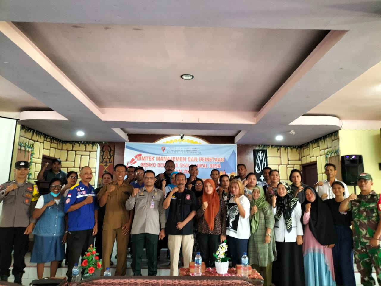 Bimtek Manejemen dan Pemetaan Resiko Bencana Skala Desa, 3 Aspek Penting Perlu Dipahami 